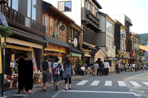 城崎の温泉街