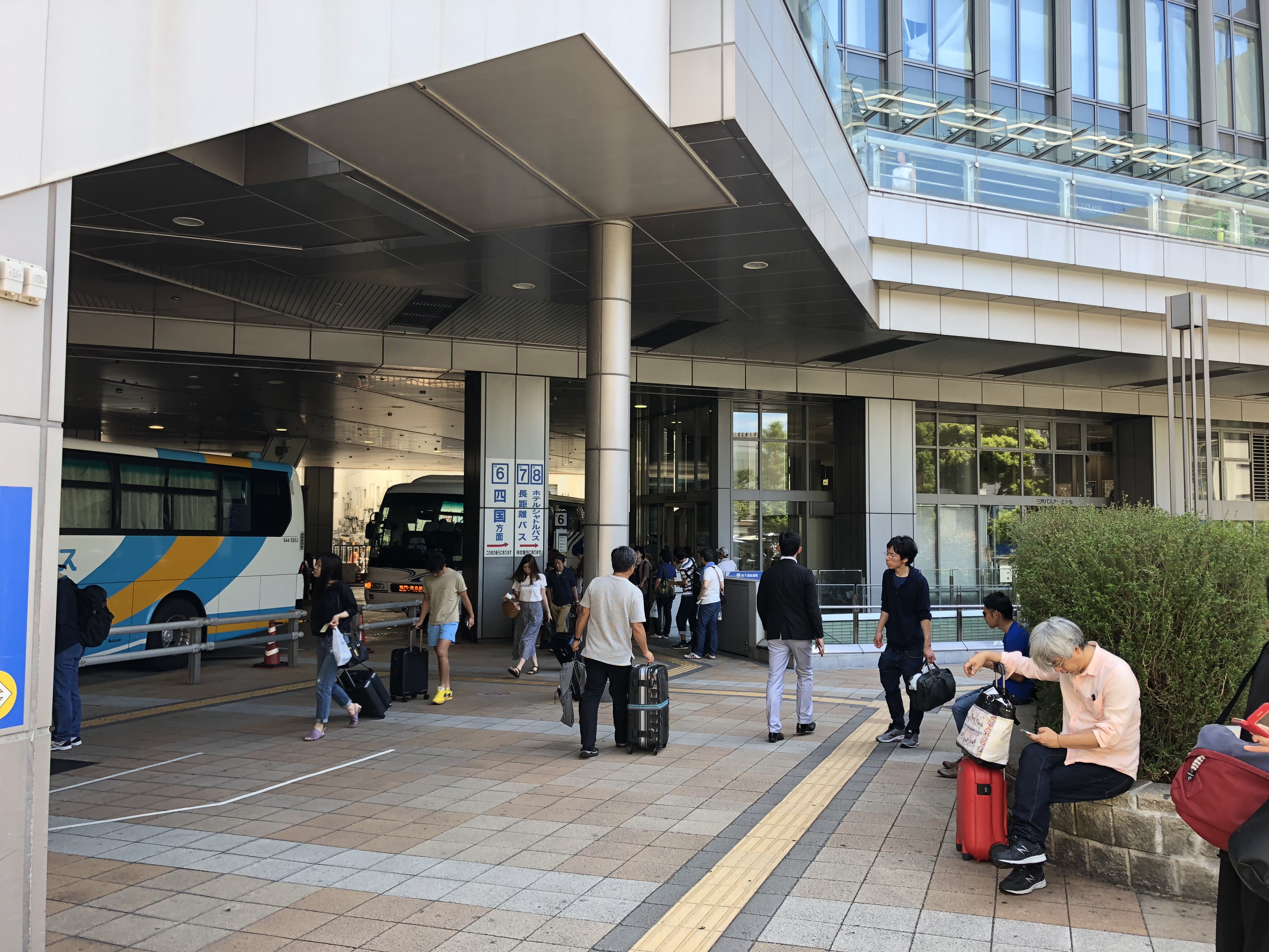 関西圏内⇔高知の高速バスはＪＲ三宮駅発がオススメ（渋滞に巻き込まれにくい）